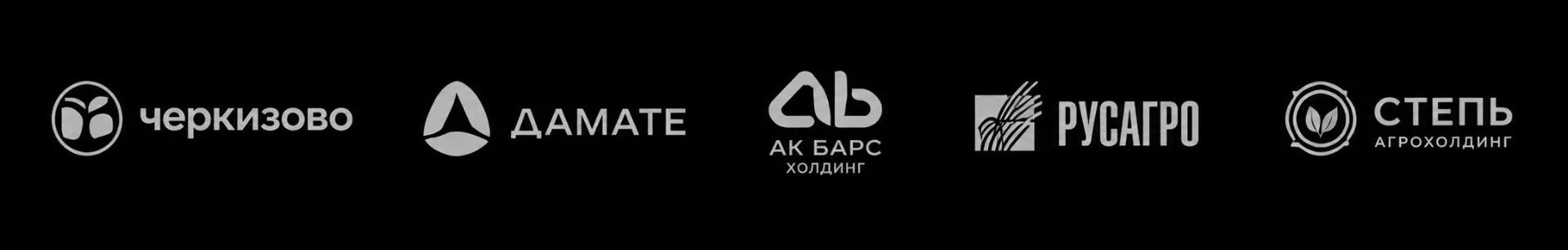 Черкизово, Дамате, АК Барс Холдинг, Русагро, Степь Агрохолдинг